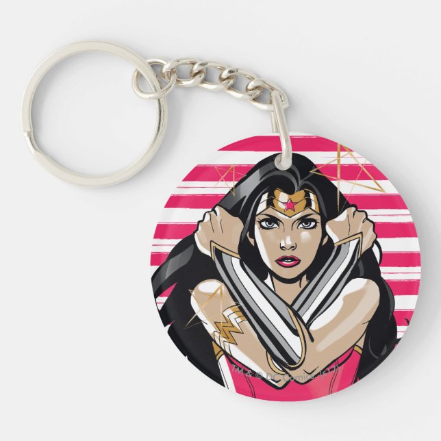 Porte-clefs Wonder Woman Defender - Modèle (Devant)