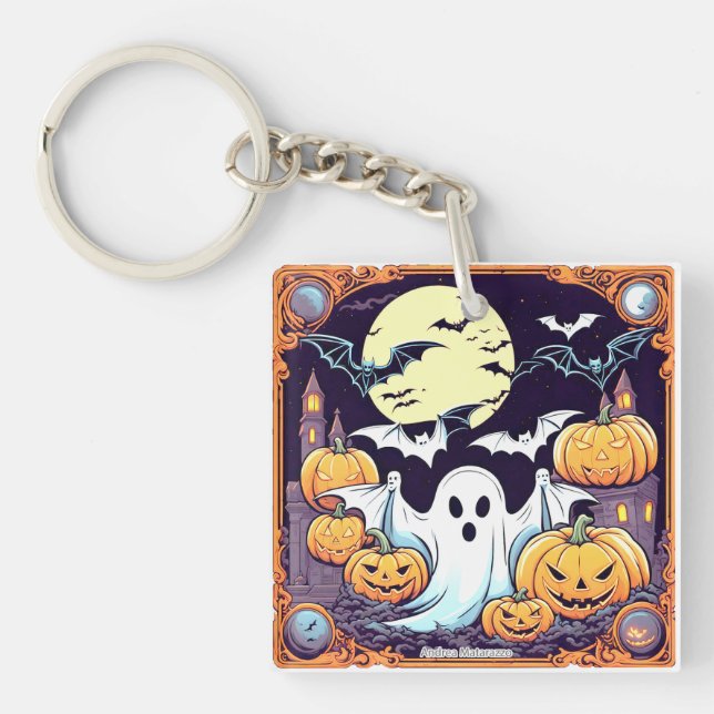 Porte-clefs Wow Halloween Thrill (Devant)