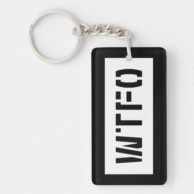 PORTE-CLEFS WTFO (Devant)