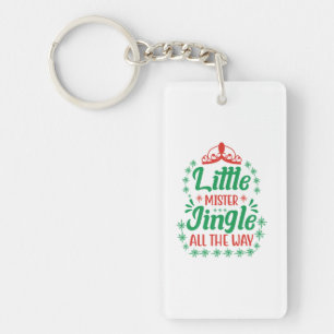 Porte-clefs Xmas Art Little Mister Jingle Tout Le Chemin