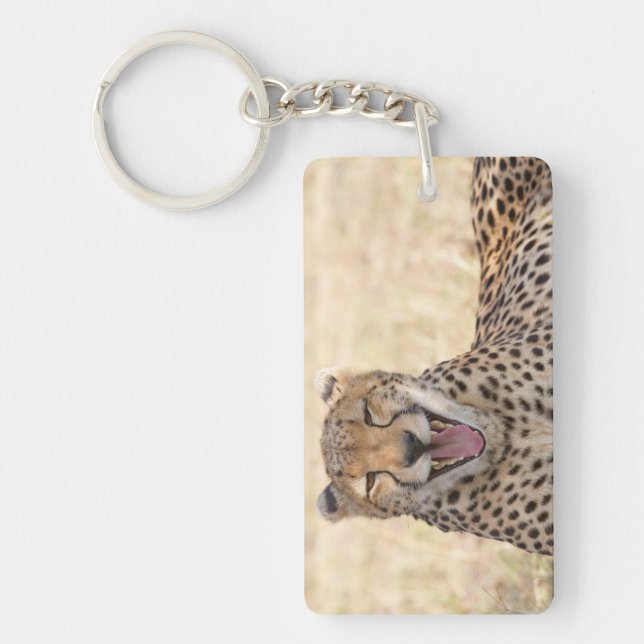 Porte-clefs Yawning Cheetah (Devant)