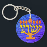 Porte-clefs Yeshua Menorah Porte - clé<br><div class="desc">Ce porte - clé Yeshua Menorah a été créé sur demande. Fait une grande pièce de conversation pour ceux qui aiment partager leur foi avec d'autres.</div>