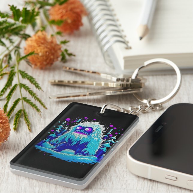 Porte-clefs Yeti Winter Wonderland (Devant droit)