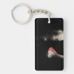 Porte-clefs Yeux noirs