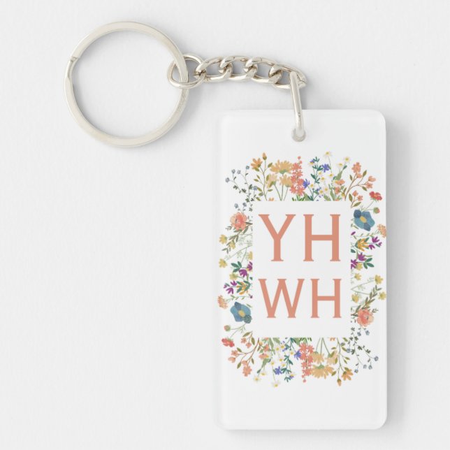 Porte-clefs Yhwh porte - clé (Devant)