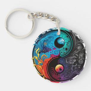 Porte-clefs Yin & Yang - Armonia Contrariilor