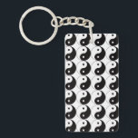 Porte-clefs Yin Yang Tai Ji Chinese Symbol Acrylic Keychain<br><div class="desc">Yin Yang Tai Ji Chinese Symbol Acrylic Keychain</div>