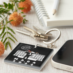 PORTE-CLEFS YO TRUMP SERVICE SECRET