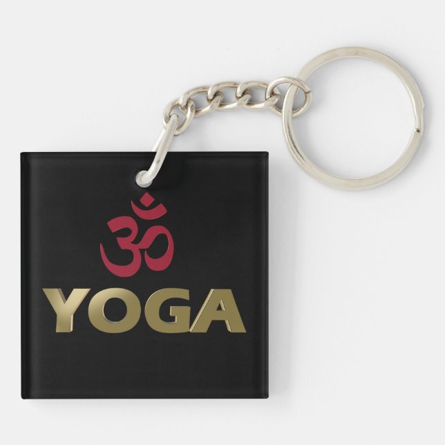 Porte-clefs Yoga (Dos)