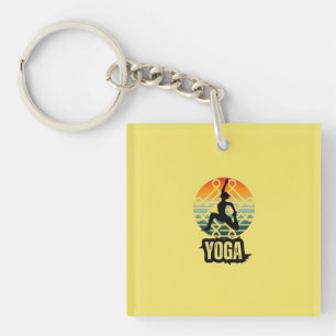 Porte-clefs Yoga, Paix intérieure