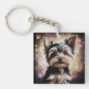 Porte-clefs Yorkie, Chien, Animal de compagnie