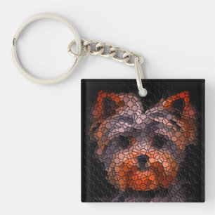 Porte-clefs Yorkie, Yorkshire Terrier, Chiot