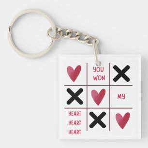 Porte-clefs You Won My Heart