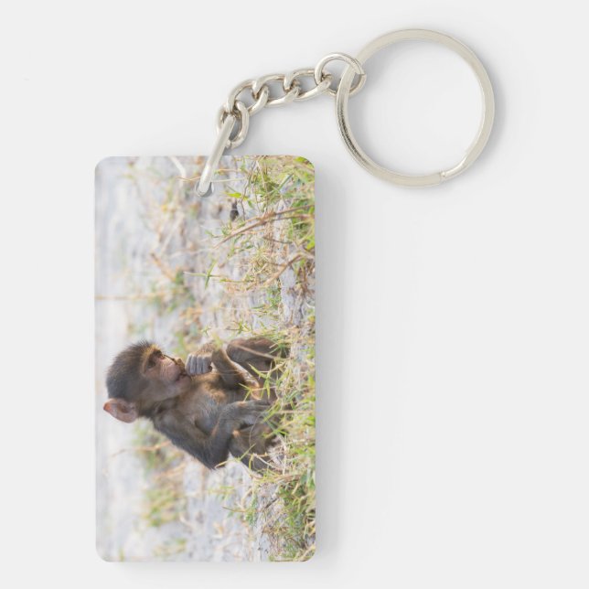 Porte-clefs Young Baboon (Dos)
