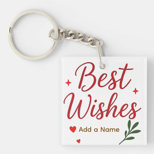 Porte-clefs Your Best Wishes Acrylic Keychain (Devant)