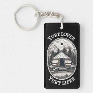 Porte-clefs Yurt Amant Yurt Lifer Funny Yurt Tent