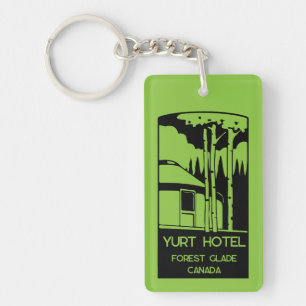 Porte-clefs Yurt Vivre Et Vacances Porte - clé