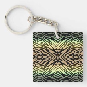 Porte-clefs Zèbres dans la forêt