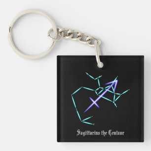 Porte-clefs Zodiac Constellation Sagittaire Porte - clé