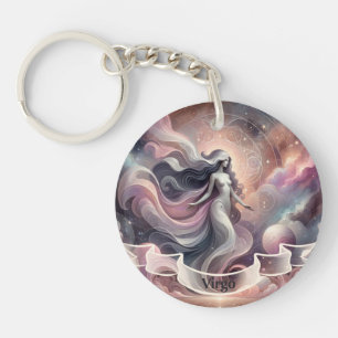 Porte-clefs Zodiaque céleste de Virgo