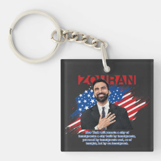 Porte-clefs Zohran Mamdani Maire de New York États-Unis Politi