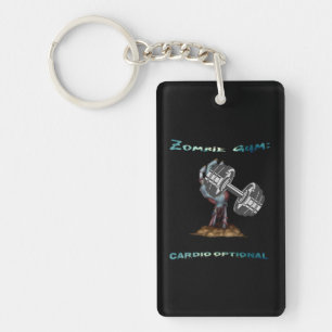 Porte-clefs Zombie Gym : Cardio En Option Zombie Gym