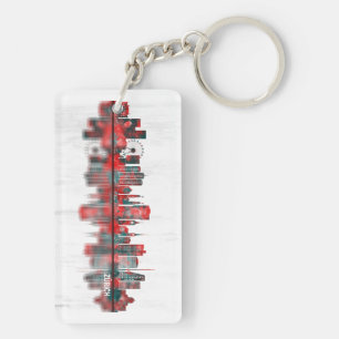 Porte-clefs Zurich Switzerland Skyline
