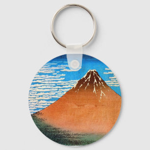 Porte-clés 凱 風 晴 快 (赤 士 富, Mont Rouge Fuji, Hokusai, Ukiyo-e