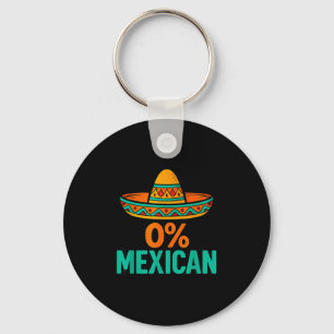 Porte-clés 0 pour cent mexicain drôle cinco de mayo sombrero