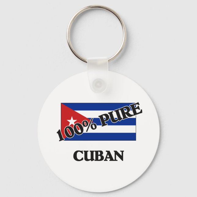 PORTE-CLÉS 100 % CUBAN (Recto)