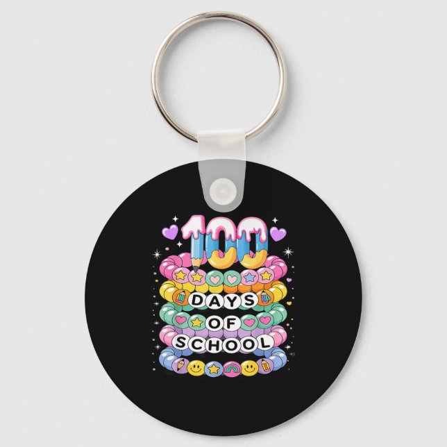 Porte-clés 100 Days Of School Friendship Bracelets 100 Days S (Recto)