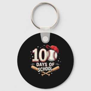 Porte-clés 100 Jours De Baseball Scolaire 100E Jour D'École