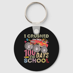 Porte-clés 100 Jours De Camion Monster À L'École 100E Jour