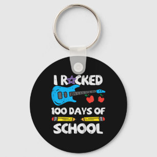 Porte-clés 100 Jours De Guitare Scolaire 100E Jour Smarter