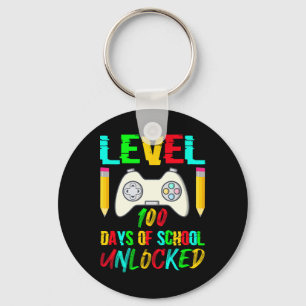 Porte-clés 100 Jours De Jeux Vidéo De Gamer Déverrouillés À L