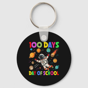 Porte-clés 100 Jours D'École Astronaut Spatial 100E Jour