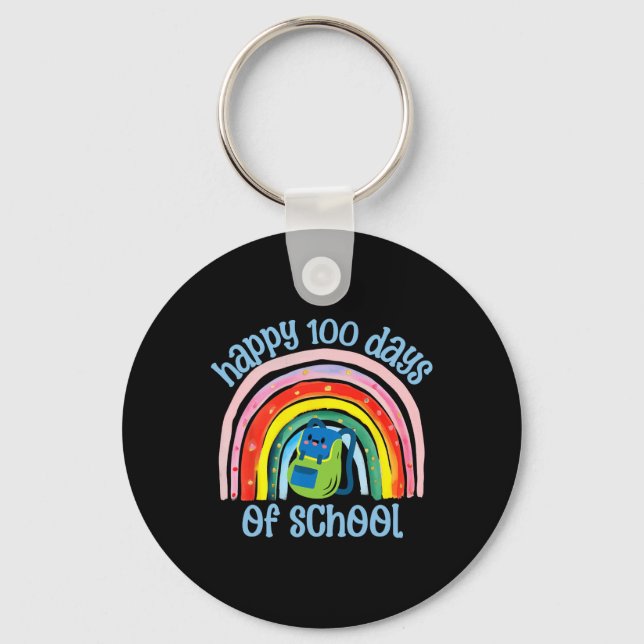 Porte-clés 100 jours d'école, Filles de l'ère du 100e jour d' (Recto)
