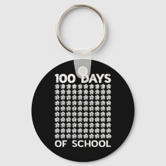 Porte-clés 100 jours d'école football 100e jour d'école garço