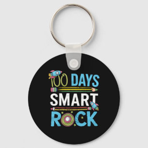 Porte-clés 100 Jours D'École Smarter Smart Rock K