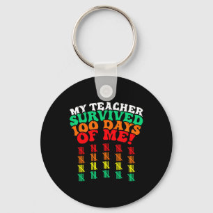Porte-clés 100 Jours D'École Tee Kids 100e Jour D'École Co