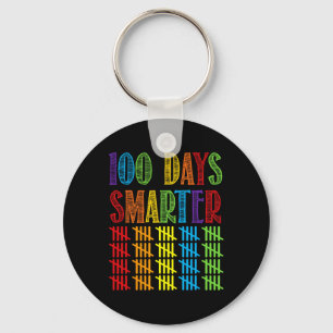 Porte-clés 100 Jours Enseignant Smarter Kindergarten 100e Jou