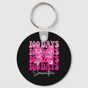 Porte-clés 100 Jours Filles Smarter Coquette Rose Bow 100e Jo