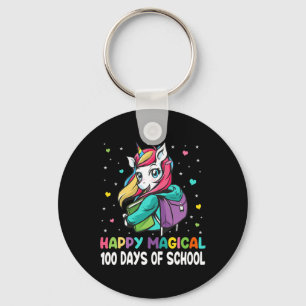 Porte-clés 100 Jours Joyeux Magique 100 Jours D'École