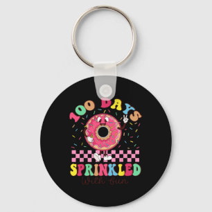 Porte-clés 100 Jours Saupoudrés De Fun Donut 100ème Jour Écol