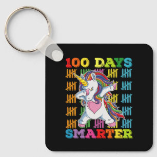 Porte-clés 100 Jours Smarter Unicorn 100ème Jour De L'École