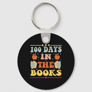 Porte-clés 100 Jours super Dans Les Livres 100E Jour De L'Éco