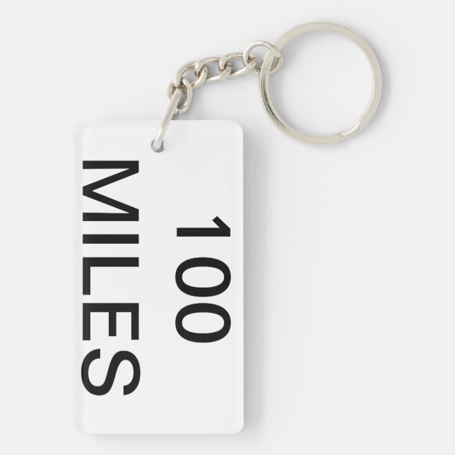 Porte-clés 100 milles de porte - clé (Dos)