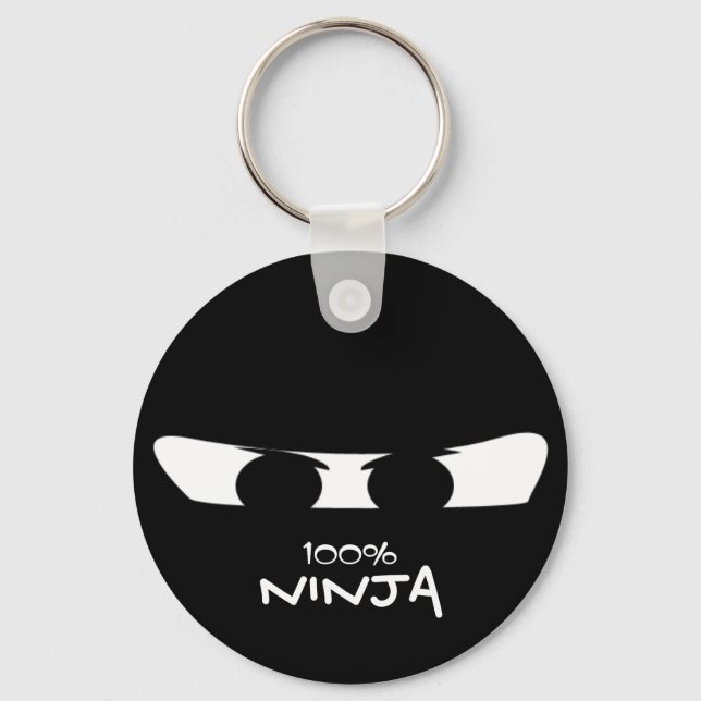 Porte-clés 100% Porte - clé NINJA (Recto)