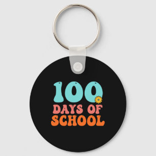 Porte-clés 100e Jour De L'École 100 Jours De L'Enseignant Stu