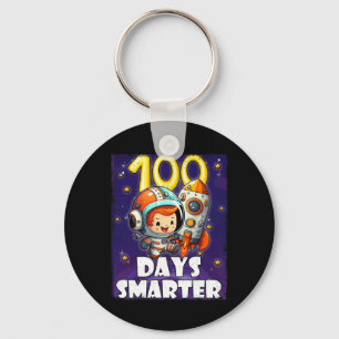 Porte-clés 100e Jour D'École Mes Élèves Sont Intelligents 100